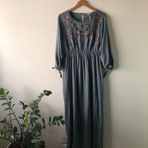 Boho maxi dress